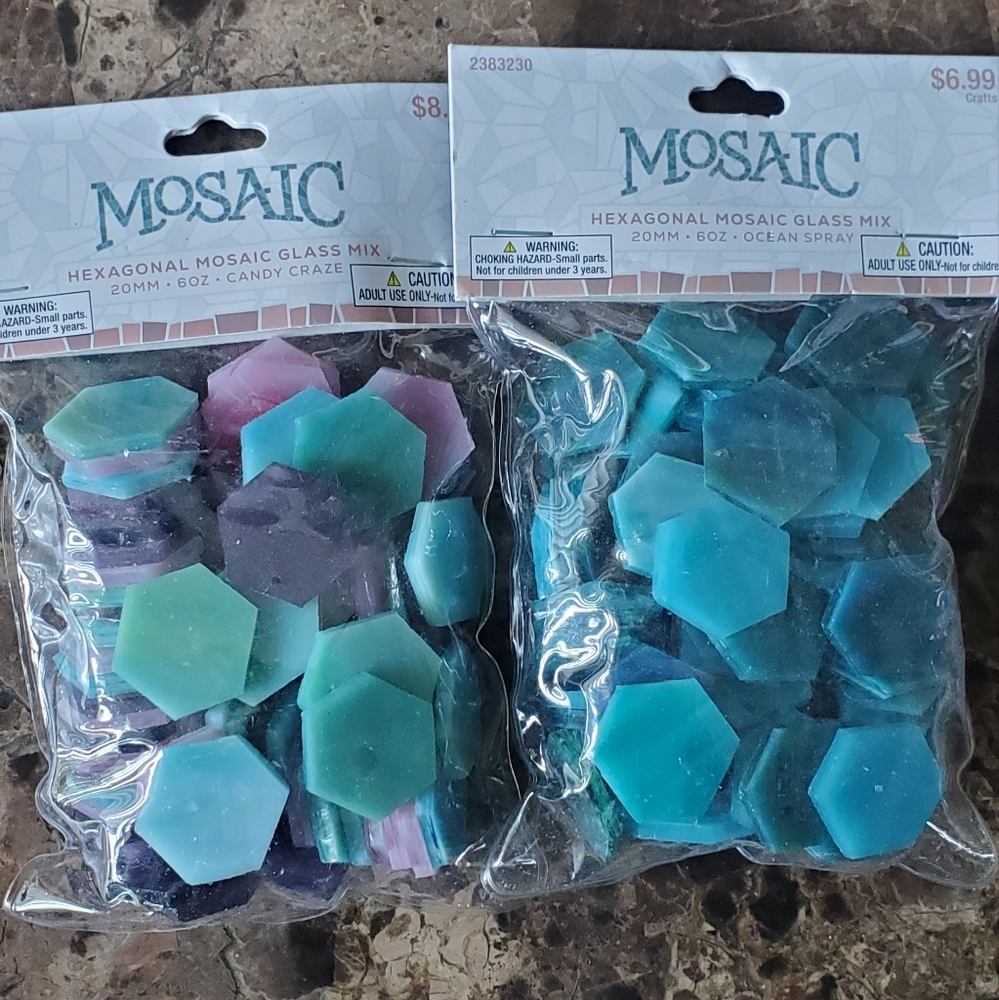 Mosaic glass